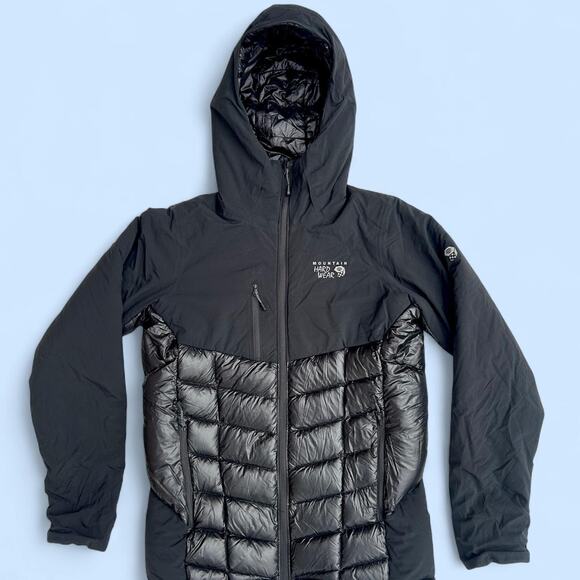 Mountain hardwear hooded hybrid puffer - Picture 8 of 8